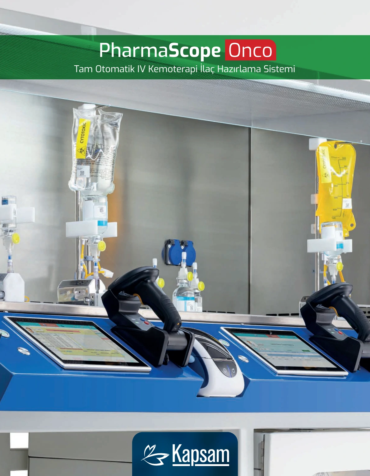 PharmaScope Onco Tam Otomatik IV Kemoterapi İlaç Hazırlama Sistemi Kataloğu