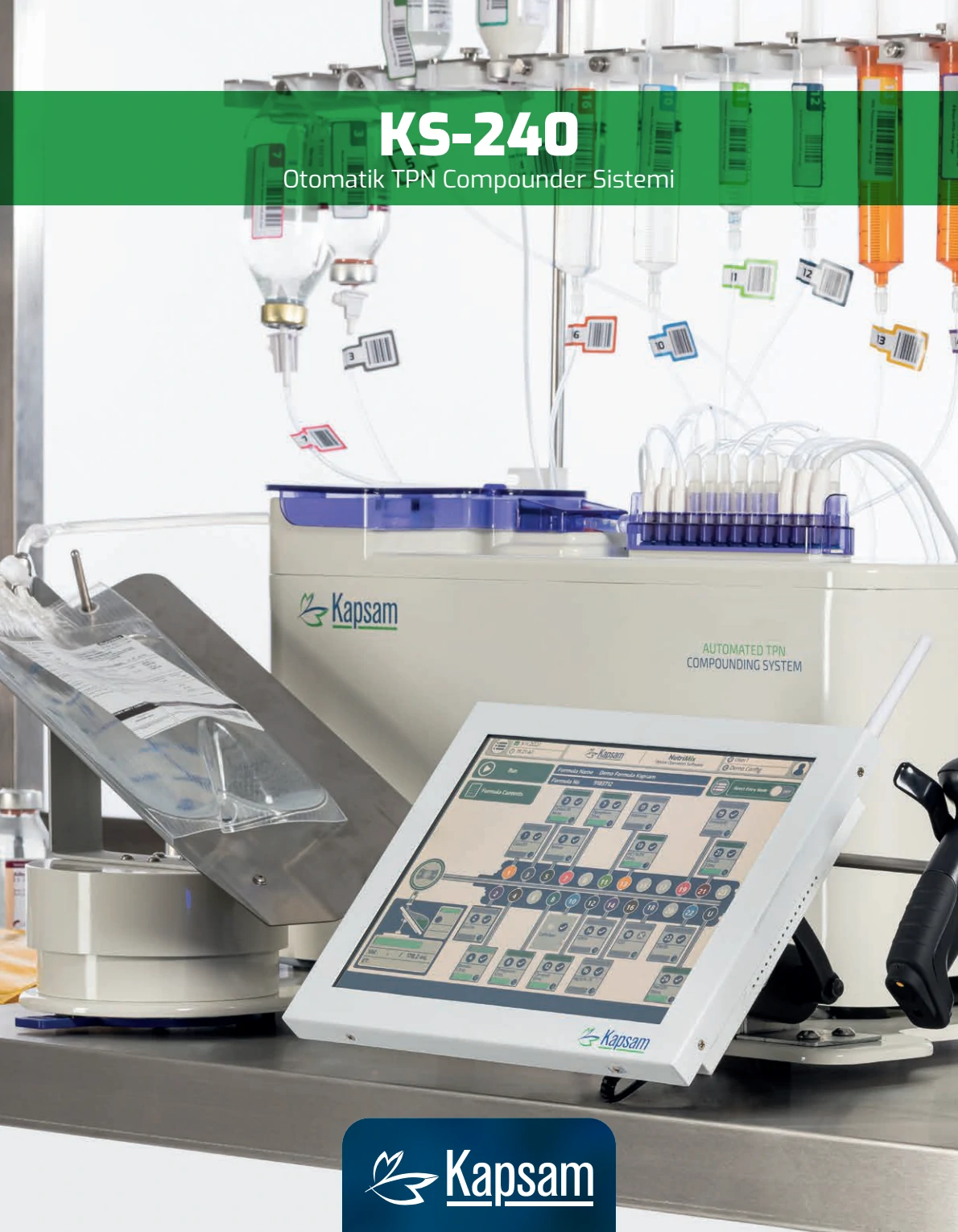 KS-240 Otomatik TPN Compounder Sistemi